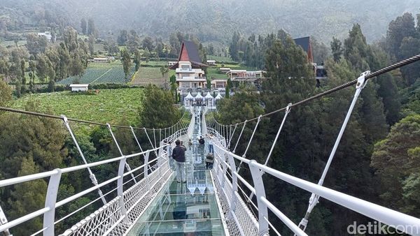 Keindahan Jembatan Kaca Seruni Point Bromo