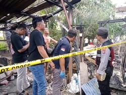 Persiapan Mekotek, Warga Munggu Badung Padamkan Kebakaran Kandang Ayam
