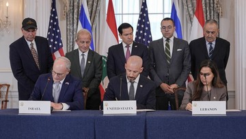 Lebanon-Israel-AS Teken Pakta Trilateral, Buka Jalan untuk Perjanjian Damai