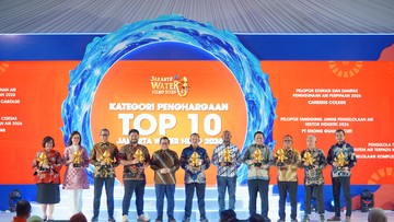PAM JAYA Anugerahkan Jakarta Water Hero 2026 ke Para Penggerak Perubahan