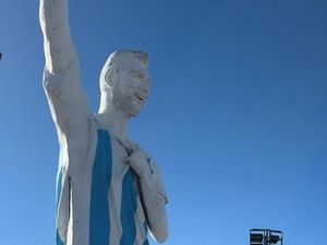 Argentina Resmikan Patung Messi Setinggi 26 Meter, Jadi Ikon Wisata Baru