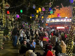 Melihat Pernak-pernik Perayaan Puncak HUT ke-499 Jakarta di Bundaran HI