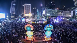Pesta Rakyat Semarakkan HUT Ke-499 Jakarta di Bundaran HI