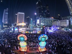 Pesta Rakyat Semarakkan HUT Ke-499 Jakarta di Bundaran HI