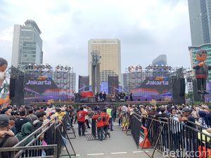 Video: Skarbu-Eshine Ramaikan Perayaan HUT ke-499 Jakarta di Bundaran HI
