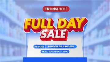 Besok Serbu Transmart Full Day Sale! Pesta Diskon Meriah 50% + 20%