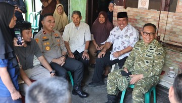 Wakapolda Metro dan Kasdam Jaya Jaga Jakarta on the Spot di Tanah Abang