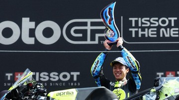 Setelah 22 Tahun, Pebalap Jepang Akhirnya Menangi Balapan MotoGP