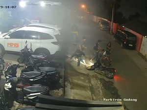 Curanmor Ancam Tembak Warga Usai Kepergok Bobol Motor di Bandar Lampung