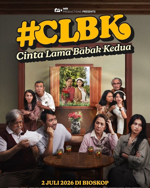 Film bioskop terbaru #CLBK – Cinta Lama Babak Kedua/Foto: Instagram @moviezy.id Film bioskop terbaru #CLBK – Cinta Lama Babak Kedua/Foto: Instagram @moviezy.id