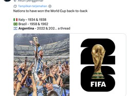 Messi Bikin Jagat Medsos Heboh, Argentina Dijagokan Angkat Trofi Piala Dunia Lagi