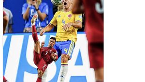 Meme Cristiano Ronaldo Jadi Anak Hilang di Portugal vs Kolombia