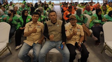 Ojol-Opang Jambi Meriahkan Hari Bhayangkara ke-80, Perkuat Budaya Keselamatan di Jalan