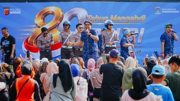 Puncak Bhayangkara Fest Polres Bogor Meriah: Ada Paspor Keliling-Nobar Piala Dunia