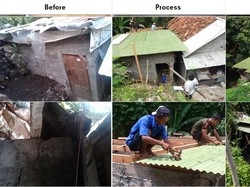 Viral! Paguyuban di Jogja Renovasi 165 Rumah dari Iuran Rp 2.000/Hari