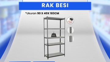 Rak Besi Banting Harga di Transmart Full Day Sale, Serbu!