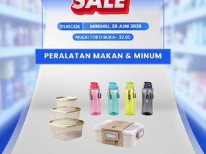 Alat Makan & Minum Diskon Gede-gedean di Transmart Full Day Sale