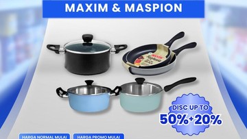 Cuma di Transmart Full Day Sale, Alat Masak Jadi Semurah Ini