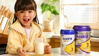 AceKid Andalkan Natural Whole Milk Formula untuk Jaga Nutrisi Alami Anak
