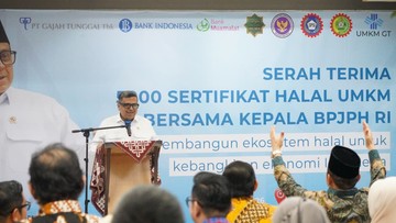 5.000 UMK Dapat Sertifikat Halal, Kepala BPJPH: Ini Instrumen Ekonomi