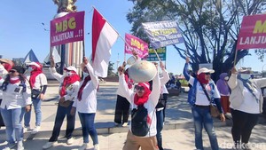 Aksi Damai Dukung MBG di Sidoarjo