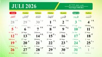 Kalender Hijriah Hari Ini 17 Juli dan Peristiwa Penting Bulan Safar