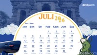 Kalender Jawa 1 Juli 2026, Simak Watak Weton Rabu Wage