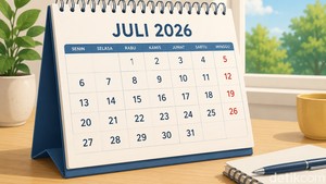 Peringatan di Bulan Juli 2026, Apakah Ada Tanggal Merah?