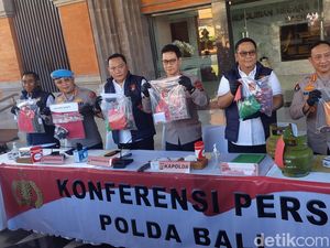 Polda Bali Tangkap 97 Tersangka Kasus Pencurian hingga Oplos LPG Subsidi