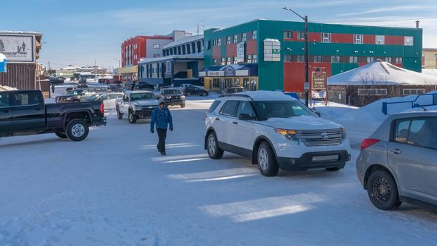 kota Inuvik, Kanada.