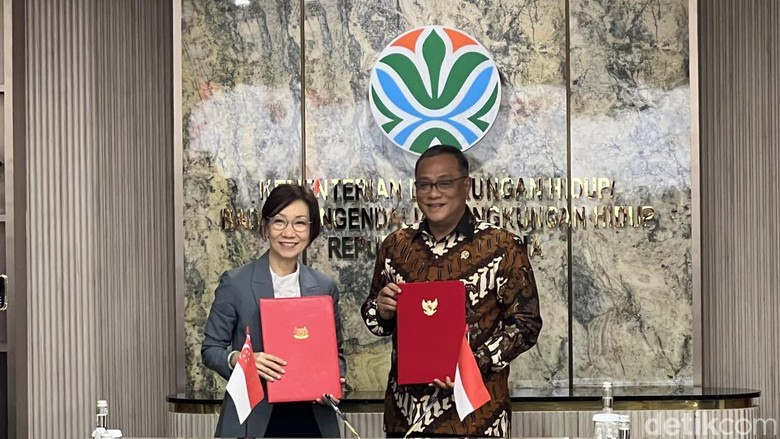 RI-Singapura Kerja Sama Mitigasi El Nino, Karhutla hingga Kelola Sampah