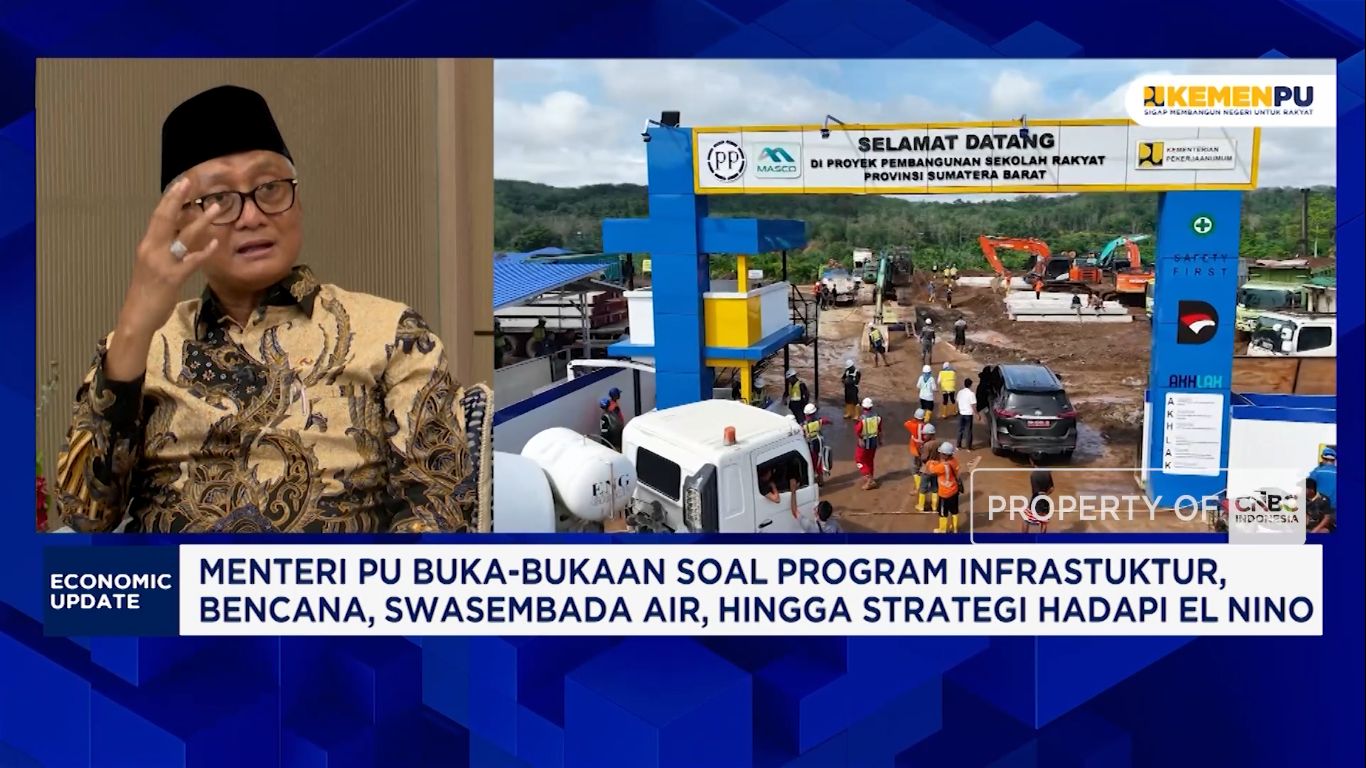 Perkuat Konektivitas Desa, Kemen PU Bangun Jalan Desa - Jembatan Gantung
