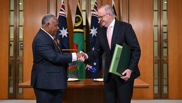 Australia-Vanuatu Teken Pakta Larang Pangkalan Asing, Tangkal China?