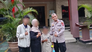 Respons Cepat Polisi Temukan Bocah 8 Tahun yang Terpisah dari Ibu di HI