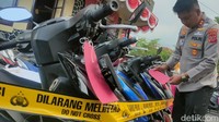 Komplotan Curanmor Puncak Cianjur Diringkus, 23 Motor Diamankan