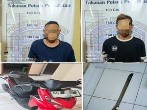 Kakak Beradik di Ogan Ilir Ditangkap Usai Bacok Rekannya