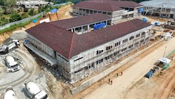 Progres 81,42%, Brantas Abipraya Kebut Penyelesaian Sekolah Rakyat Bogor