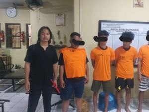 Razia Narkoba di Kafe Deli Serdang Ricuh, 4 Orang Jadi Tersangka
