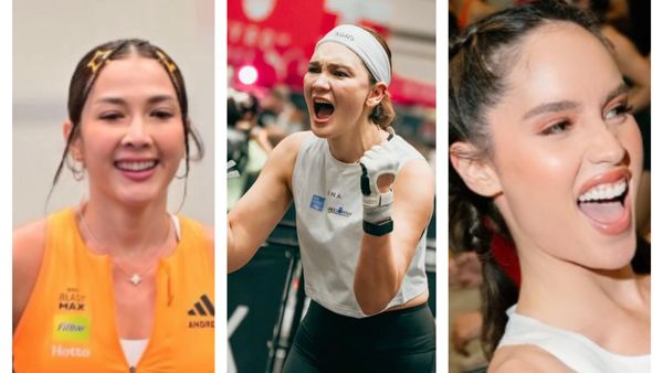 Adu Gaya Rambut & OOTD Sporty Luna Maya Hingga Cinta Laura di Hyrox Jakarta