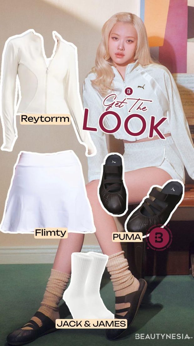 Get The Look: Inspirasi Athleisure Style ala Rose BLACKPINK yang Modis