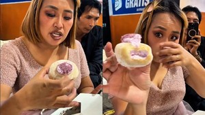 Heboh! Pinkan Mambo Review Jajanan Sebelum Resepsi Pernikahan di Mall