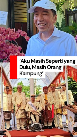 Video Jokowi: Aku Masih Seperti yang Dulu, Orang Kampung