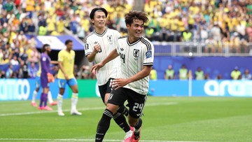 Brasil Vs Jepang: Kaishu Sano Bawa Nippon Unggul 1-0 di Babak I