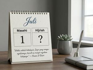 Kalender Hijriah Hari Ini 1 Juli 2026, Cek Konversinya di Sini!