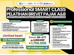 Sering Pusing Urus Laporan Pajak Kantor, Coba Ikut Kelas Praktik Brevet Pajak AB