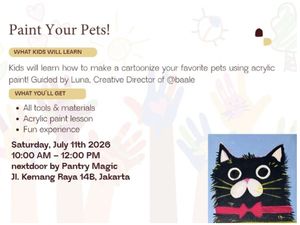 Kurangi Screen Time Anak dengan Cara Ikuti Workshop Melukis Hewan, Daftar di Sini!