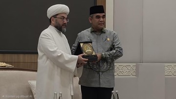Bertemu Grand Mufti Uzbekistan, Ketua MPR Bicara Islam Toleran dan Persatuan