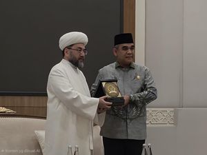 Bertemu Grand Mufti Uzbekistan, Ketua MPR Bicara Islam Toleran dan Persatuan