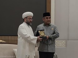Bertemu Grand Mufti Uzbekistan, Ketua MPR Bicara Islam Toleran dan Persatuan