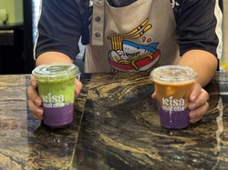 Mencicipi Segarnya Racikan Ube Matcha dan Kopi di Cirebon